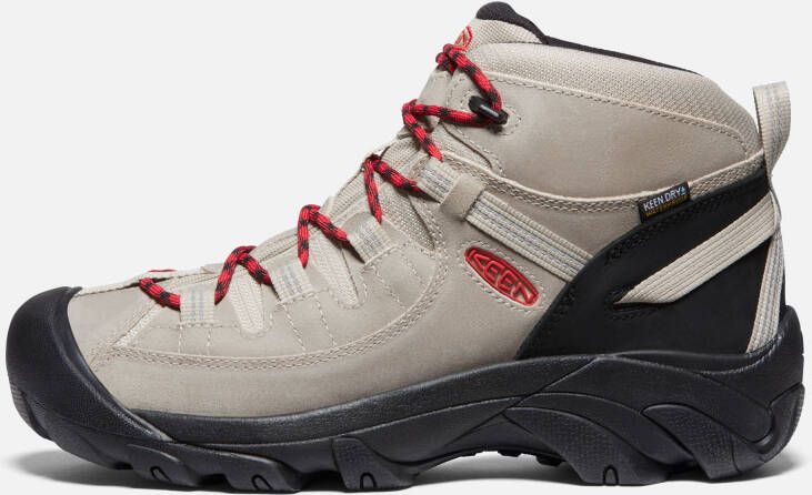 Keen Men's Waterproof Targhee II Mid Boots Size 10.5 In Safari Red Carpet