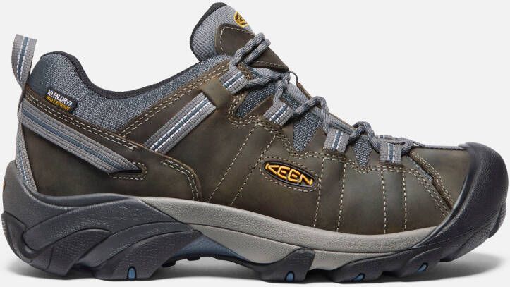 Keen Men's Waterproof Targhee II Shoes Size 11.5 In Gargoyle Midnight Navy