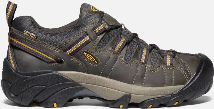 Keen Men's Waterproof Targhee II Shoes Size 11.5 In Raven Tawny Olive