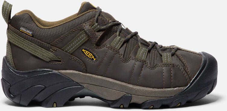 Keen Men's Waterproof Targhee II Shoes Size 11.5 In Canteen Dark Olive