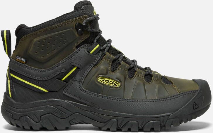 Keen Men's Waterproof Targhee III Mid Boots Size 10.5 In Forest Night Evening Primrose