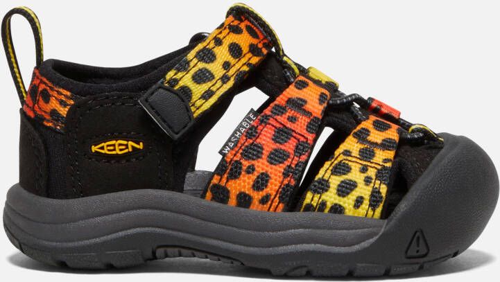 Keen Toddlers' Newport H2 Sandals Size 4 In Cheetah Rainbow