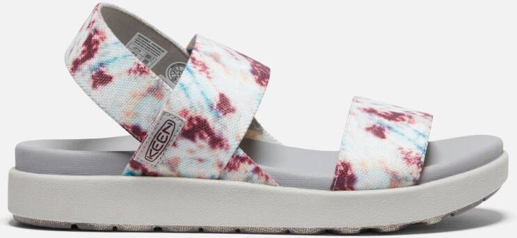 Keen Women's Elle Backstrap Sandals Size 10.5 In Andorra Tie Dye