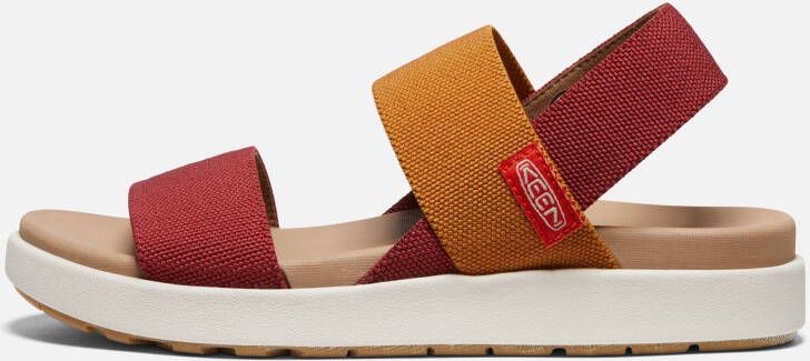 Keen Women's Elle Backstrap Sandals Size 10.5 In Merlot Birch