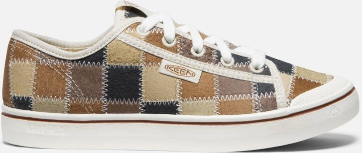 Keen Women's Elsa Harvest Leather Sneaker Shoes Size 10.5 In Patchwork