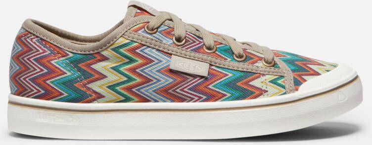 Keen Women's Elsa V Sneaker Shoes Size 10.5 In Chevron Star White