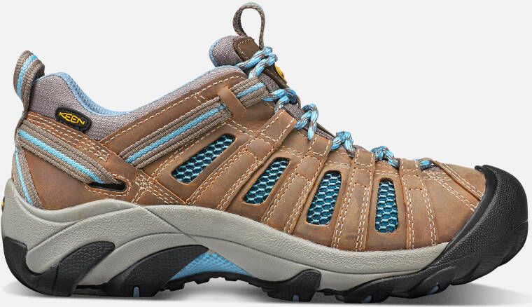 Keen Women's Hiking Shoes Voyageur 10.5 Brindle Alaskan Blue