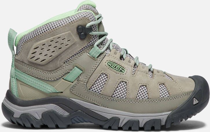 Keen Women's Targhee Vent Mid Boots Size 10.5 In Fumo Quiet Green