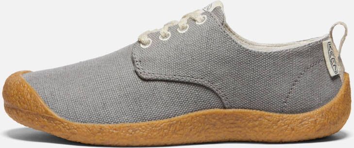 Keen Women's Mosey Canvas Derby Shoes Size 10.5 In Steel Grey Birch