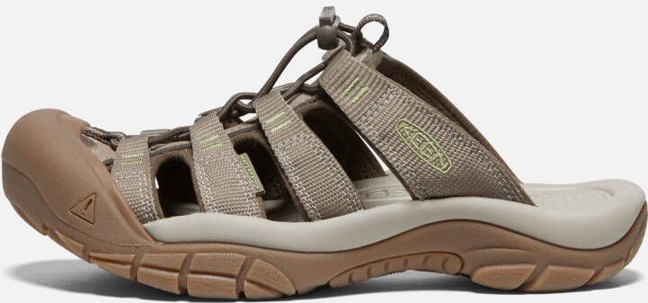 Keen Women's Newport Slide Sandals Size 10.5 In Timberwolf Tarragon