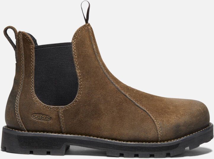 Keen Women's Seattle Romeo (Aluminum Toe) Boots Size 5.5 Wide In Oyster Black