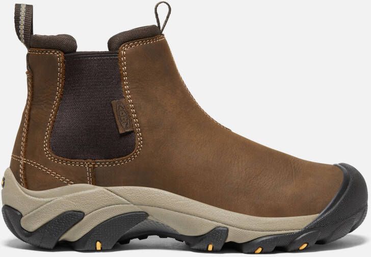 Keen Women's Targhee II Chelsea Boots Size 10.5 In Veg Brown Black