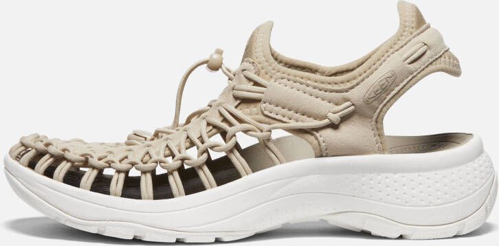 Keen Women's Uneek Astoria Sandals Size 10.5 In Safari Star White