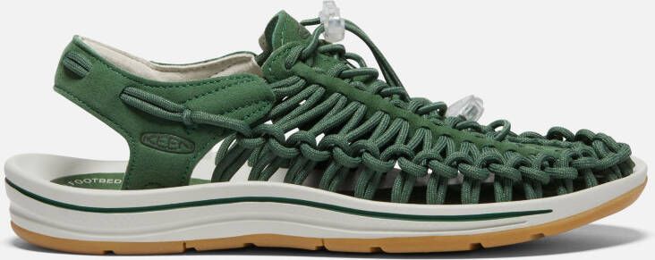 Keen Women's Uneek Sandals Size 10.5 In Greener Pastures Forest Night