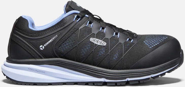 Keen Women's Vista Energy (Carbon-Fiber Toe) Shoes Size 5.5 Wide In Hydrangea Black