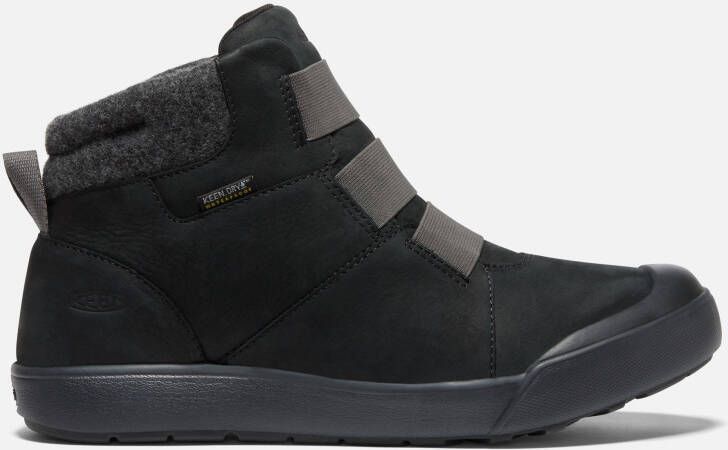 Keen Women's Waterproof Elle Winter Mid Boots Size 10.5 In Black Magnet