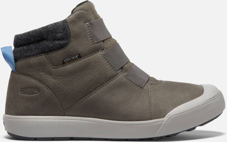 Keen Women's Waterproof Elle Winter Mid Boots Size 10.5 In Steel Grey Blue Shadow