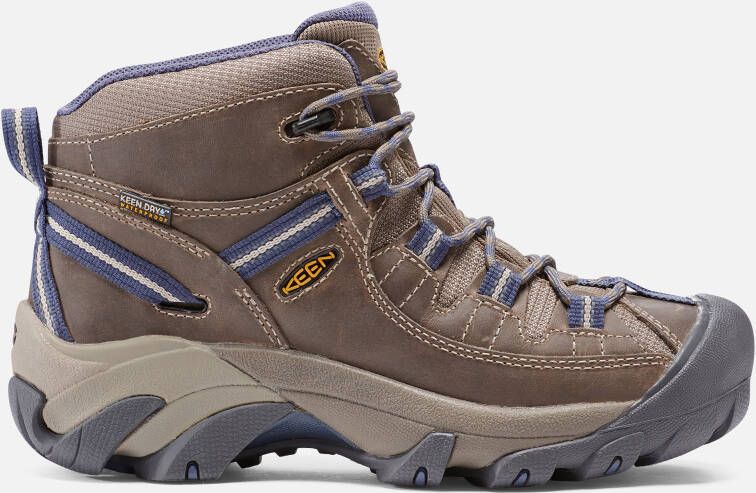 Keen Women's Waterproof Hiking Boots Targhee II Mid 10.5 Goat Crown Blue