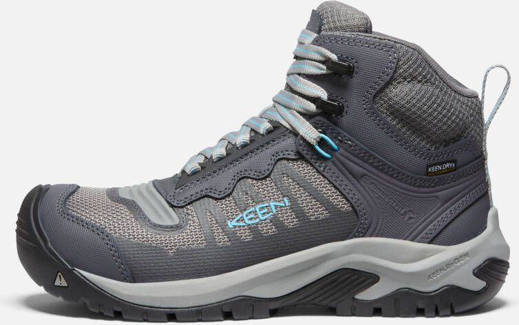Keen Women's Waterproof Reno Kbf Mid (Carbon Fiber Toe) Boots Size 6.5 Wide In Magnet Ipanema