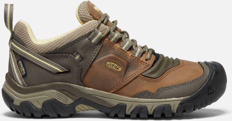 Keen Women's Waterproof Ridge Flex Shoes Size 10.5 In Safari Custard