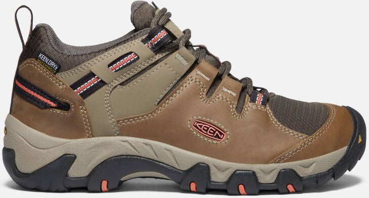 Keen Women's Waterproof Steens Shoe Size 10.5 In Timberwolf Coral
