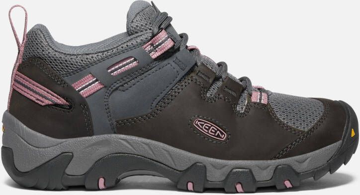 Keen Women's Waterproof Steens Vent Shoe Size 9.5 In Magnet Nostalgia Rose Leather