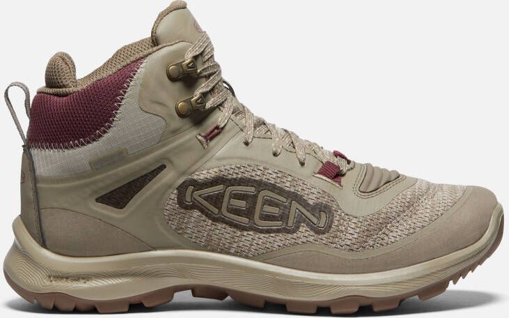 Keen Women's Waterproof Terradora Flex Boot Size 10.5 In Plaza Taupe Windsor Wine