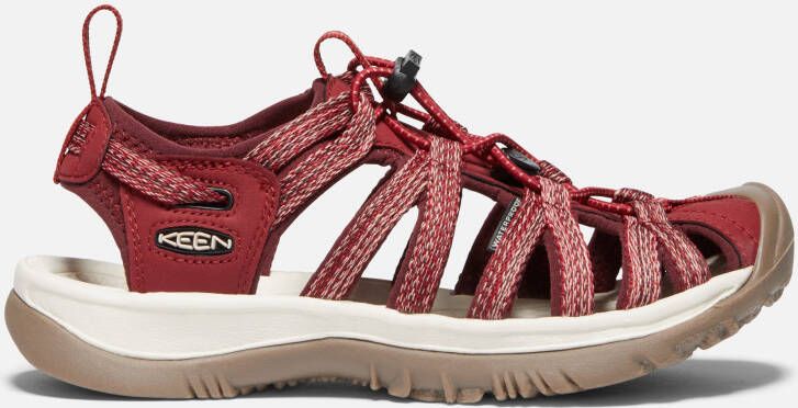 Keen Women's Whisper Sandals Size 10.5 In Red Dahlia