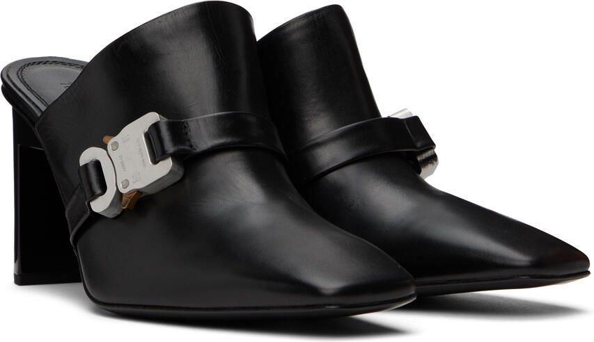 1017 ALYX 9SM Black Buckle Heels - Picture 2