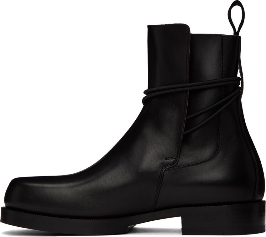 1017 ALYX 9SM Black Low Buckle Boots - Picture 2