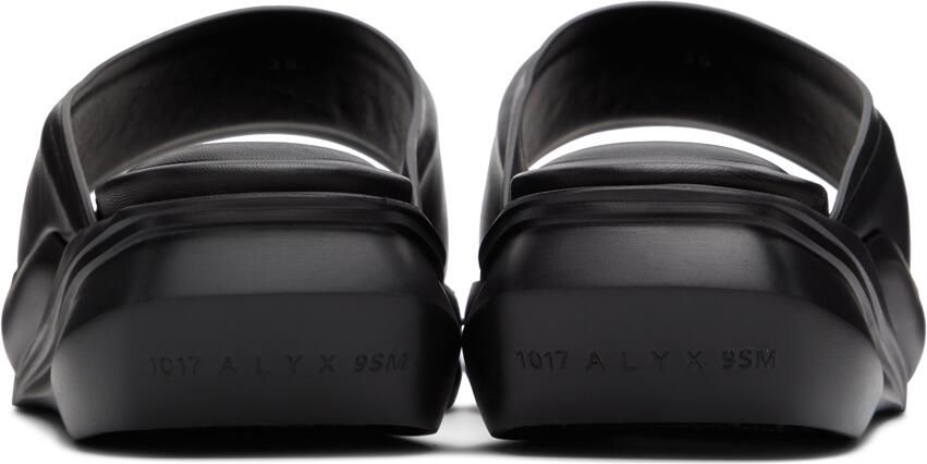1017 ALYX 9SM Black Mono Slides