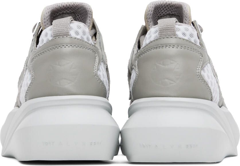 1017 ALYX 9SM Gray Mono Hiking Sneakers