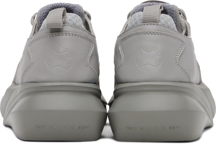 1017 ALYX 9SM Gray Mono Hiking Sneakers
