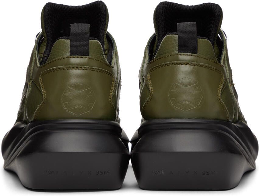 1017 ALYX 9SM SSENSE Exclusive Khaki Mono Hiking Sneakers
