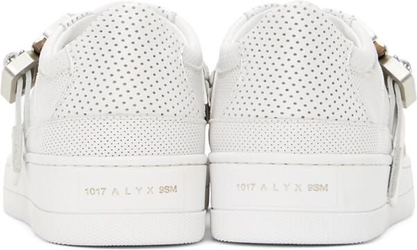 1017 ALYX 9SM White Buckle Sneakers - Picture 4