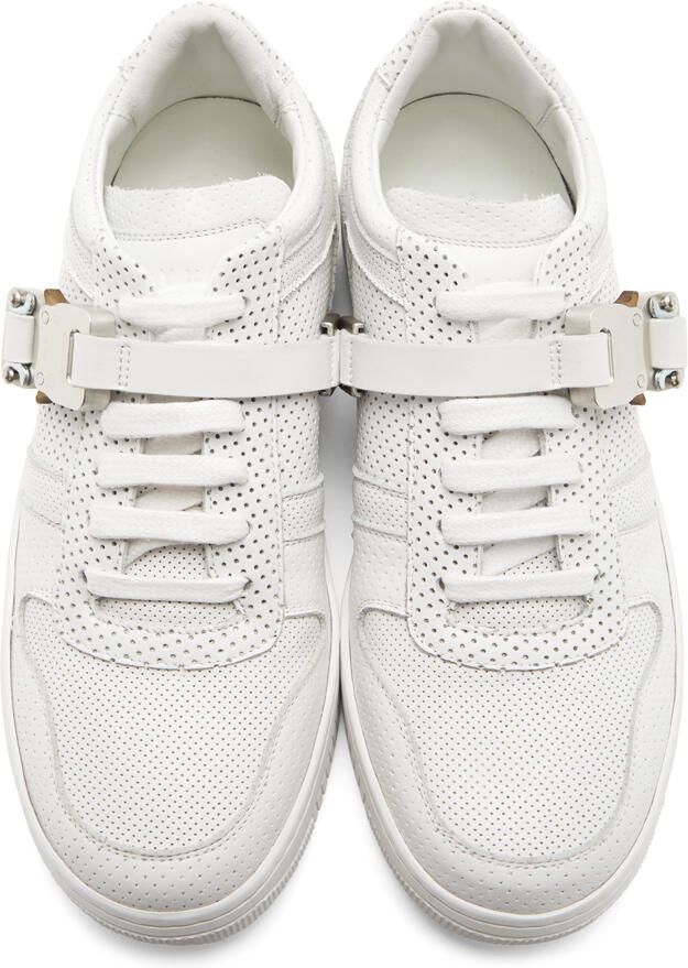 1017 ALYX 9SM White Buckle Sneakers