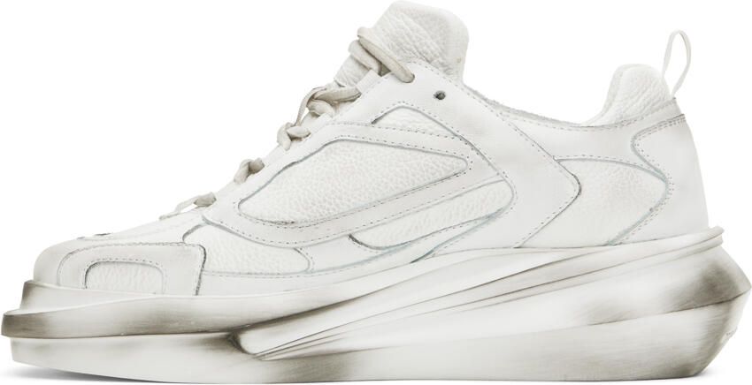 1017 ALYX 9SM White Mono Hiking Sneakers - Picture 3