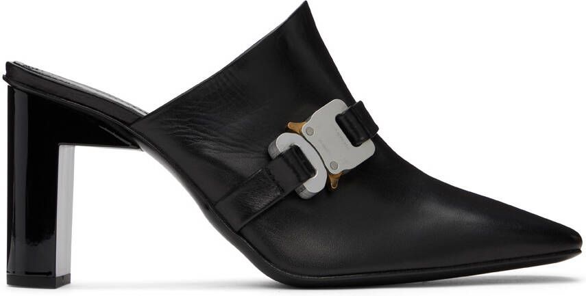 1017 ALYX 9SM Black Buckle Heels - Picture 5