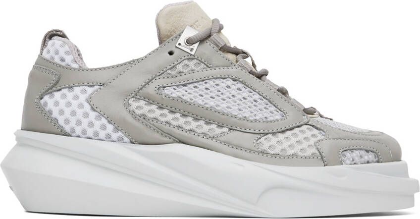 1017 ALYX 9SM Gray Mono Hiking Sneakers - Picture 4