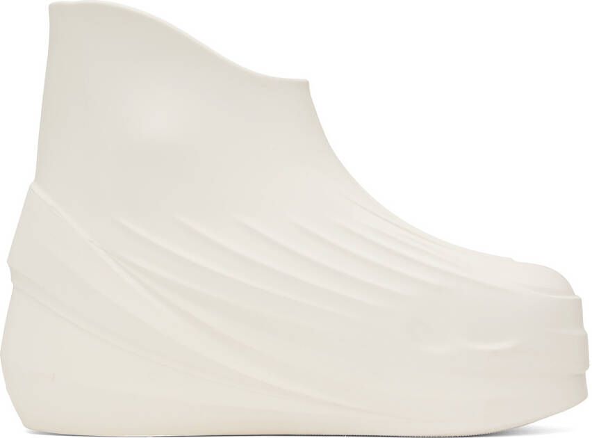 1017 ALYX 9SM Off-White Mono Chelsea Boots - Picture 5