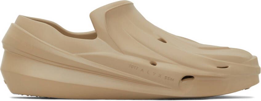 1017 ALYX 9SM SSENSE Exclusive Beige Mono Slip-On Sneakers - Picture 4