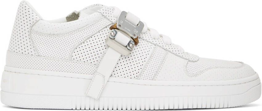 1017 ALYX 9SM White Buckle Sneakers - Picture 5