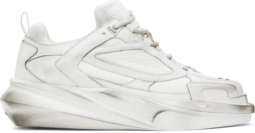 1017 ALYX 9SM White Mono Hiking Sneakers - Picture 5