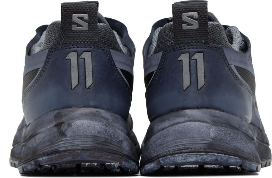11 by Boris Bidjan Saberi Black Salomon Edition Bamba 2 Low Sneakers
