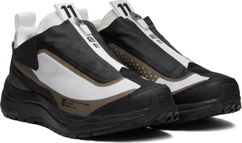 11 by Boris Bidjan Saberi Black Salomon Edition Bamba 2 Low Sneakers - Picture 2