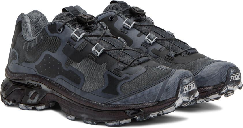 11 by Boris Bidjan Saberi Blue Salomon Edition Bamba 5 Sneakers - Picture 2