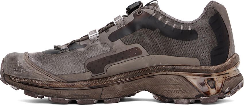 11 by Boris Bidjan Saberi Brown Salomon Edition Bamba 5 Sneakers - Picture 3