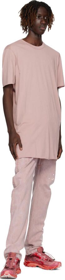 11 by Boris Bidjan Saberi Pink & Red Salomon Edition Bamba 5 Sneakers - Picture 4