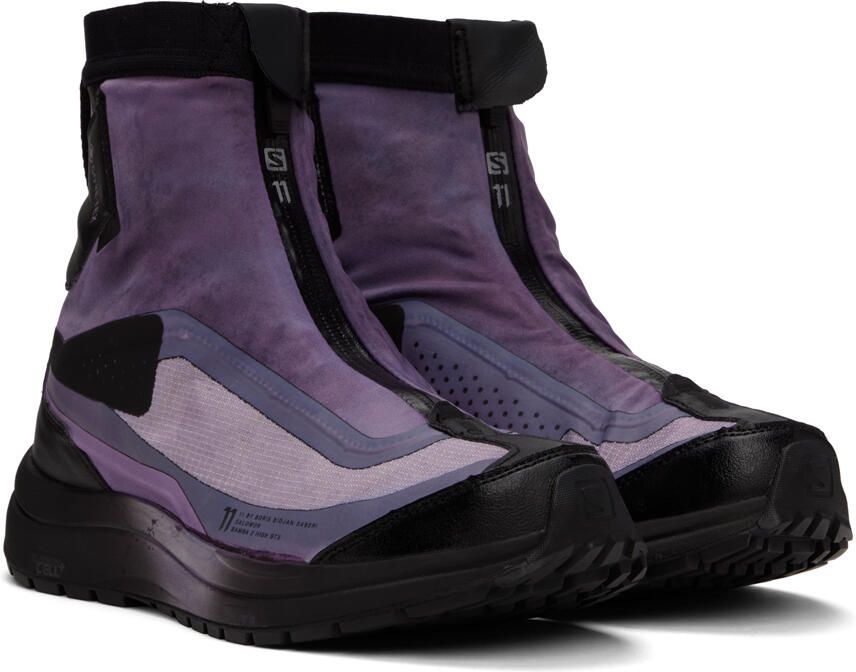 11 by Boris Bidjan Saberi Purple Bamba 2 GTX Sneakers - Picture 2