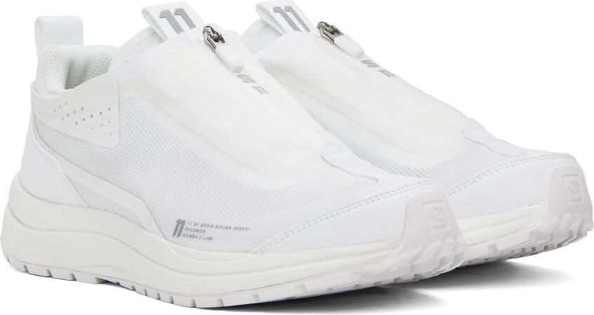 11 by Boris Bidjan Saberi White Salomon Edition Bamba 2 Low Sneakers - Picture 2